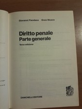 DIRITTO PENALE PARTE GENERALE-FIANDACA-MUSCO TERZA EDIZIONE
