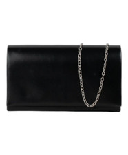 Pochette nera cerimonia
