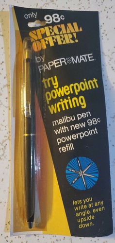 Penna powerpoint vintage 1970 - penna,