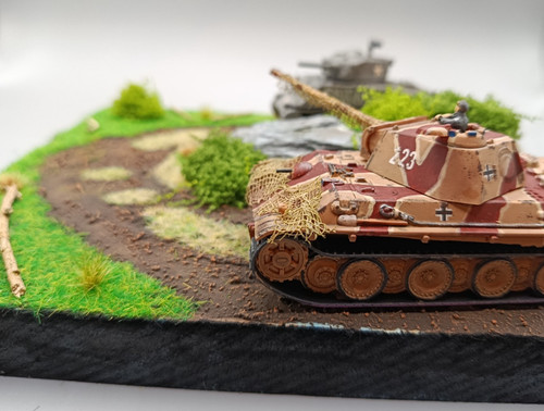 Ww2 panzer diorama - panzer,