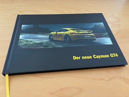 Prospetto libro porsche - prospetto, la