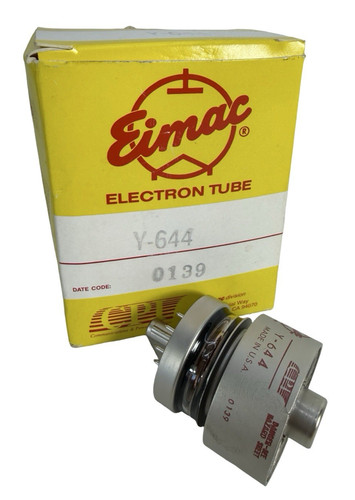 644 eimac cpi tubo - eimac, di