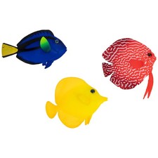  3 Pcs Pesce Finto Decorazione