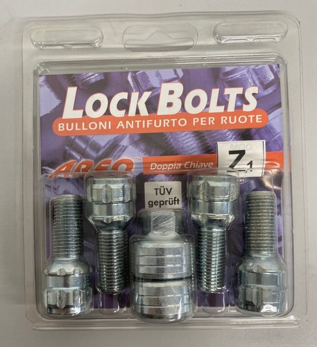 Bulloni antifurto m14x1 29 - m14x1,5, l=29