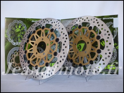 Paire disques freins - paire, de