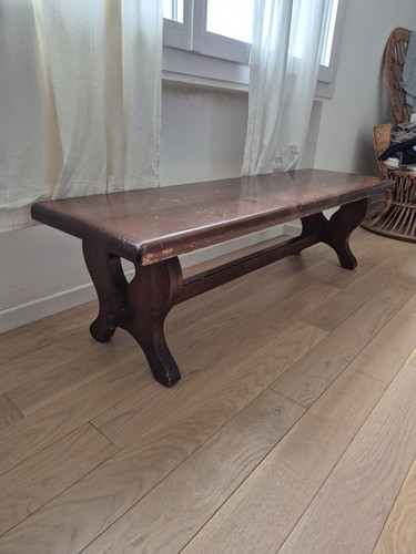 Panca legno antica buono - buono, stato