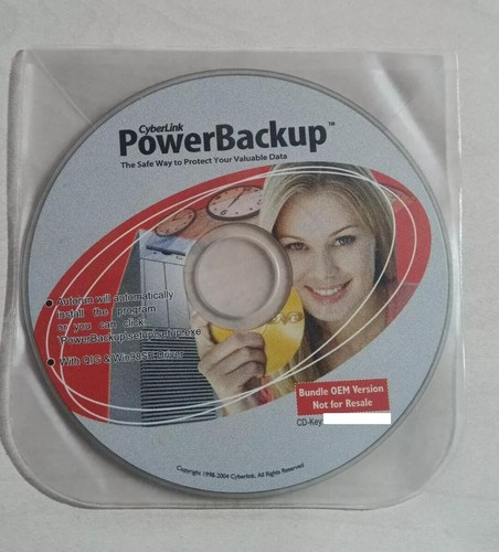 Cyberlink powerbackup cd - powerbackup,
