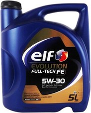 LATTA 5 LITRI OLIO MOTORE ELF EVOLUTION FULL-TECH FE 5W30 RENAULT RN0720 ACEA C4