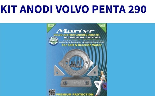 Kit anodi per motori volvo - anodi,