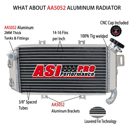 Upgraded aluminium radiateur - upgraded,