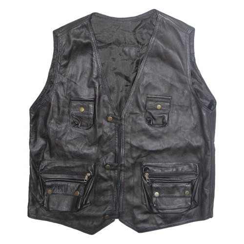 Gilet uomo pelle - gilet, in