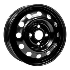 CERCHIO IN FERRO ALCAR ACCIAIO 7255 PER FORD FIESTA 6X15 4X108 BLACK 2KN