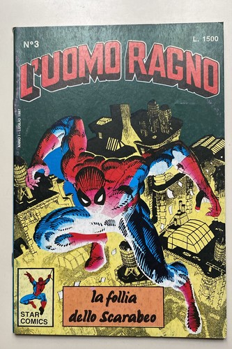 Uomo ragno 3 star comics - ragno,
