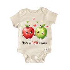 Fruit Pun Green Red Apple