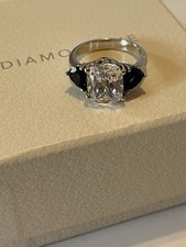 Anello Diamonique taglio