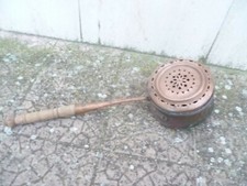 Antico scaldino in rame scaldaletto