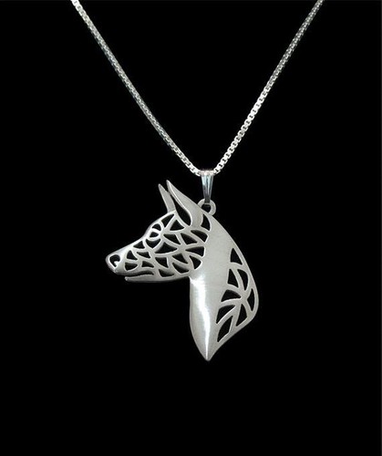 Collana con basenji ciondolo - collana,