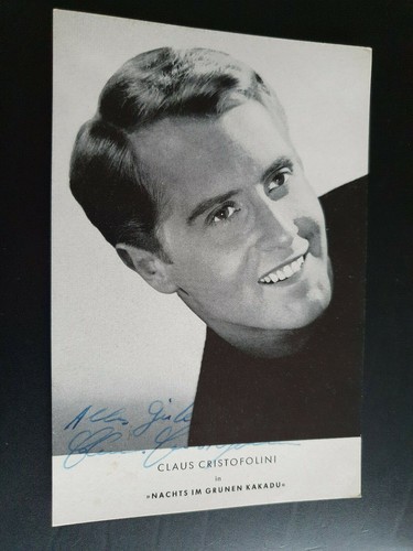 Claus cristofolini cartolina - cristofolini,