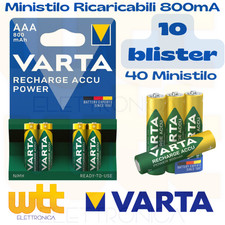 10 Blister BATTERIA