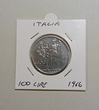 Italia 100 lire, 1966  -  km