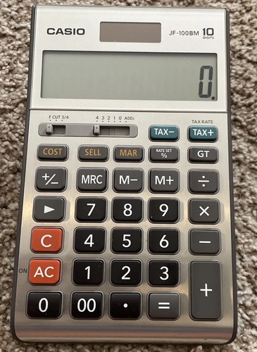 Casio 100bm calcolatrice - casio, jf-100bm