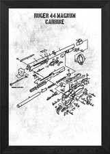 ruger 44 magnum poster arte da