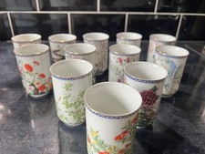 12 Sake Tea Cups Japan 1981