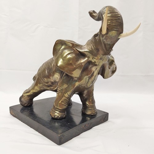 Scultura elefante lamina - scultura, di