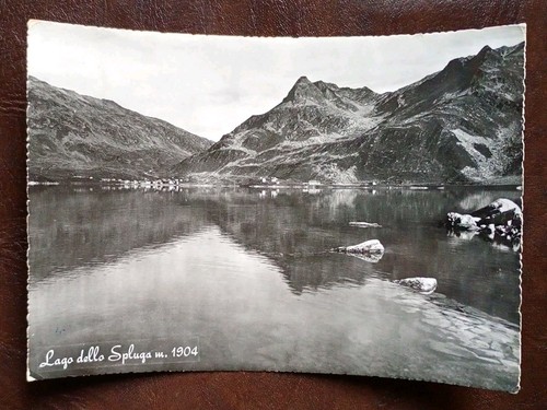 Cartolina lago dello - dello, spluga