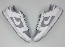 nike dunk low white grey