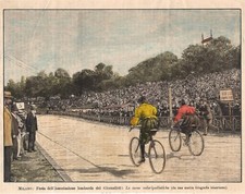 Antique Print WOMEN'S CYCLING