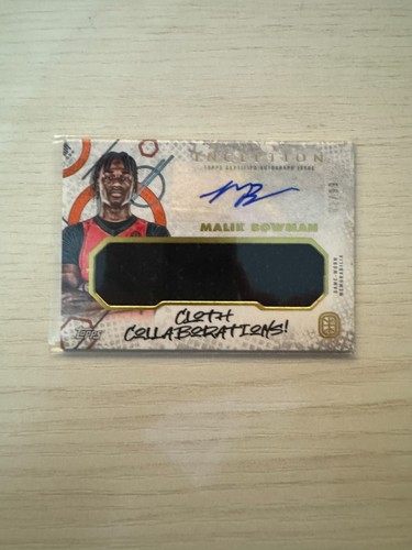 Malik bowman autograph - malik,