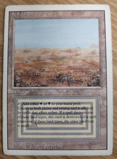 Magic MTG 1x Revised Scrubland