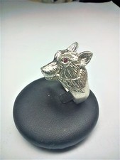 ANELLO TESTA DI LUPO CON