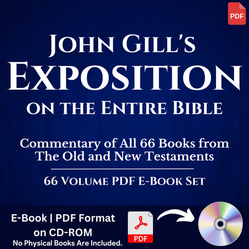 John gill exposition - exposition, on