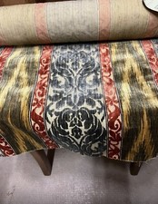 Tessuto Soprarizzo Veneziano Costruito Su Telaio A Mano . L59 Cm €280 X 2 Metri