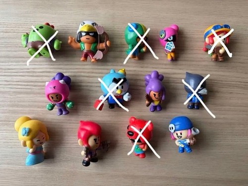 Brawl stars figures set 7 - brawl,