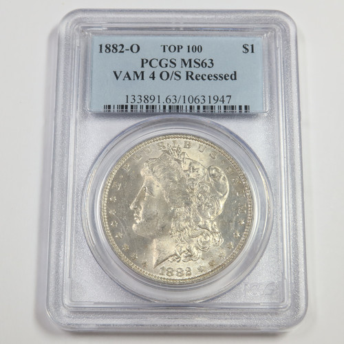 1882 pcgs ms63 - pcgs, vam