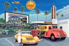 Poster Manifesto Locandina Pubblicità Bevande Stampa Vintage Coca Cola Drink