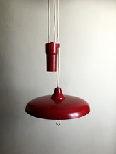 LAMPADA SOSPENSIONE LAMPADARIO SALISCENDI VINTAGE ITALIA ANNI 60/70 ORIGINALE