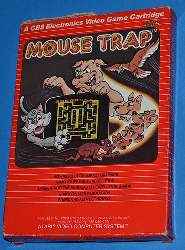Mouse trap atari 2600 - trap,