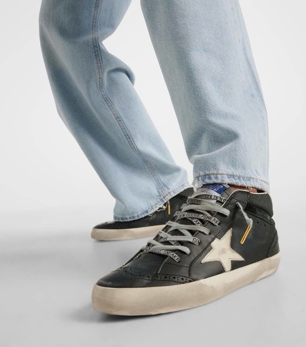 Golden goose mid star sneaker - goose,