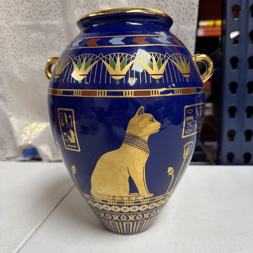 Vaso oro egiziano vintage di - d'oro,