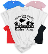 T-shirt Save The Earth Bichon