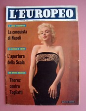 Marilyn Monroe L'Europeo n 51
