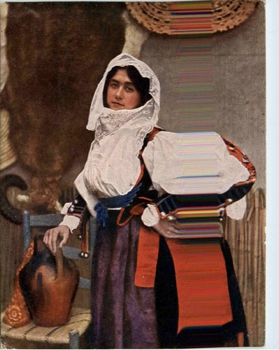 Sardegna donna di bitti - -,