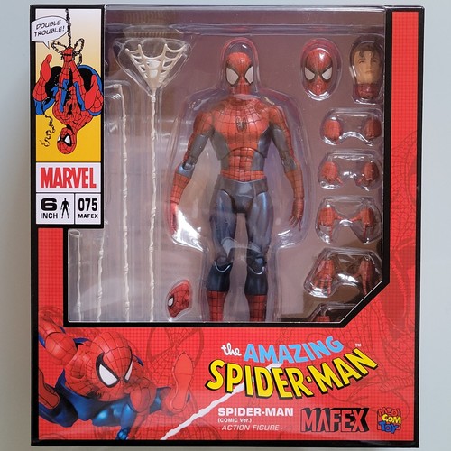 Mafex 075 spider man - n.075, comic