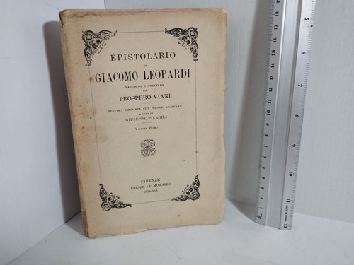 1938 epistolario di giacomo - /,