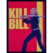 locandina KILL BILL quentin tarantino uma thurman david carradine D CAT16