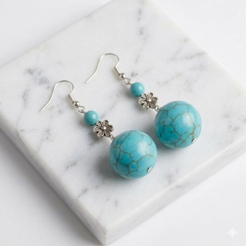 Orecchini donna turchese - , a